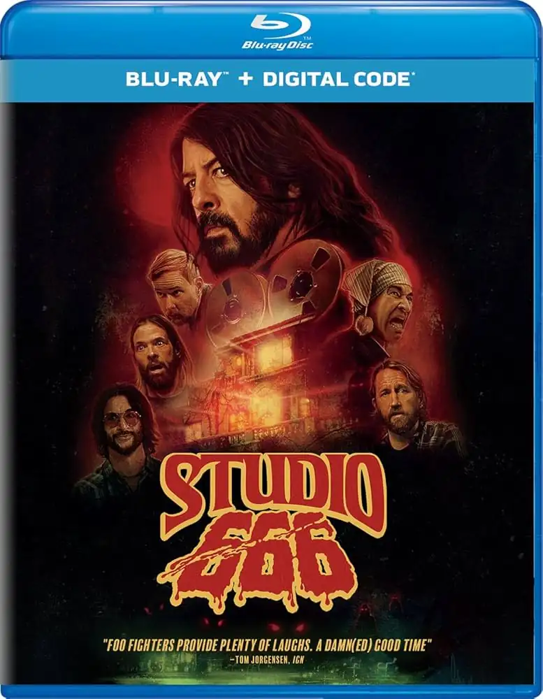 Amazon.com: Studio 666 - Blu-ray + Digital : Dave Grohl, Nate Mendel, Pat  Smear, Taylor Hawkins, Chris Shiflett, Rami Jaffee, BJ McDonnell, John  Ramsay, James A. Rota, Jeff Buhler, Rebecca Hughes: Movies