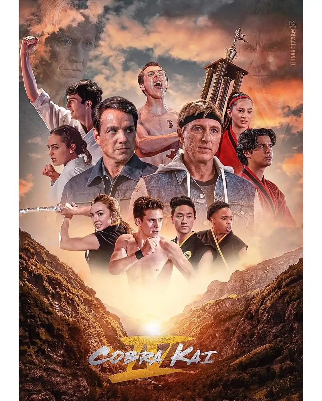 Concept poster of Season 4 - Cobra Kai Photo (44257847) - Fanpop