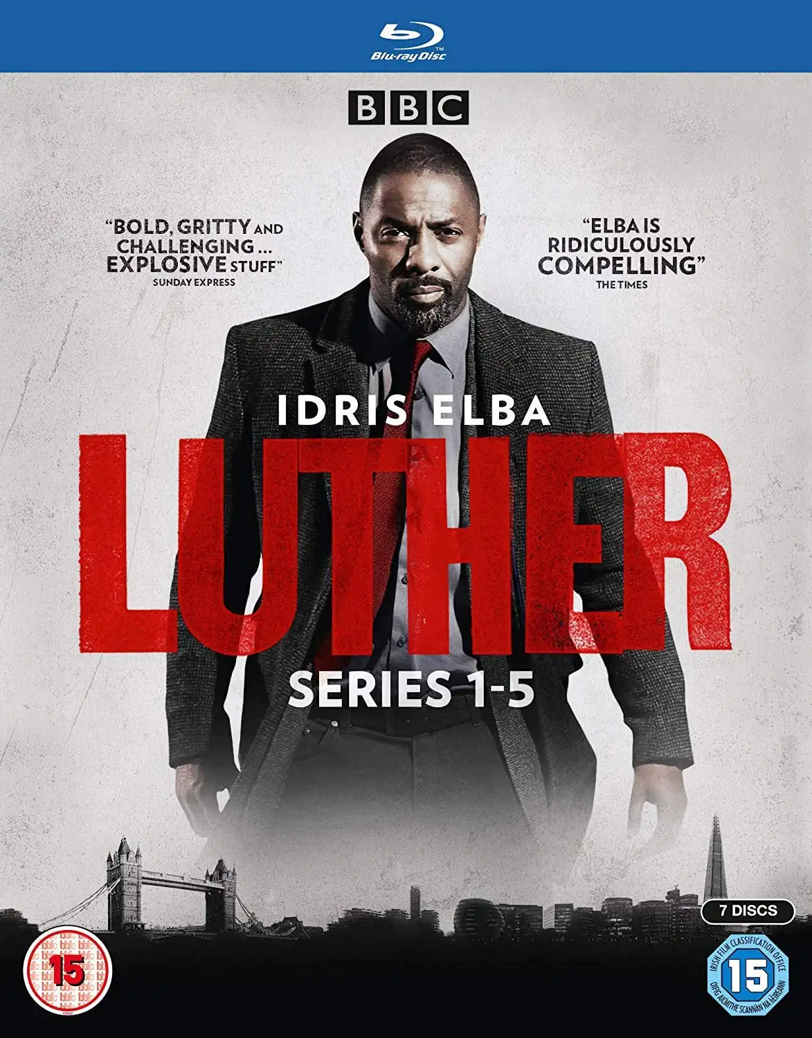Luther Series 1 - 5 [Blu-ray] [2019] UK IMPORT REGION B: Amazon.in: Laura Haddock, Michael Smiley, Michael Obiora, Dermot Crowley, Patrick Malahide, Ruth Wilson, Idris Elba: Movies & TV Shows