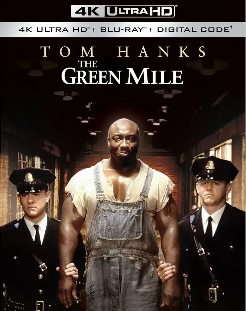 Amazon.com: Green Mile, The (4K Ultra HD + Blu-ray + Digital) [4K UHD] : Stephen King, Frank Darabont, Frank Darabont, David Valdes, Frank Darabont, Tom Hanks, David Morse, Bonnie Hunt, Michael Clarke