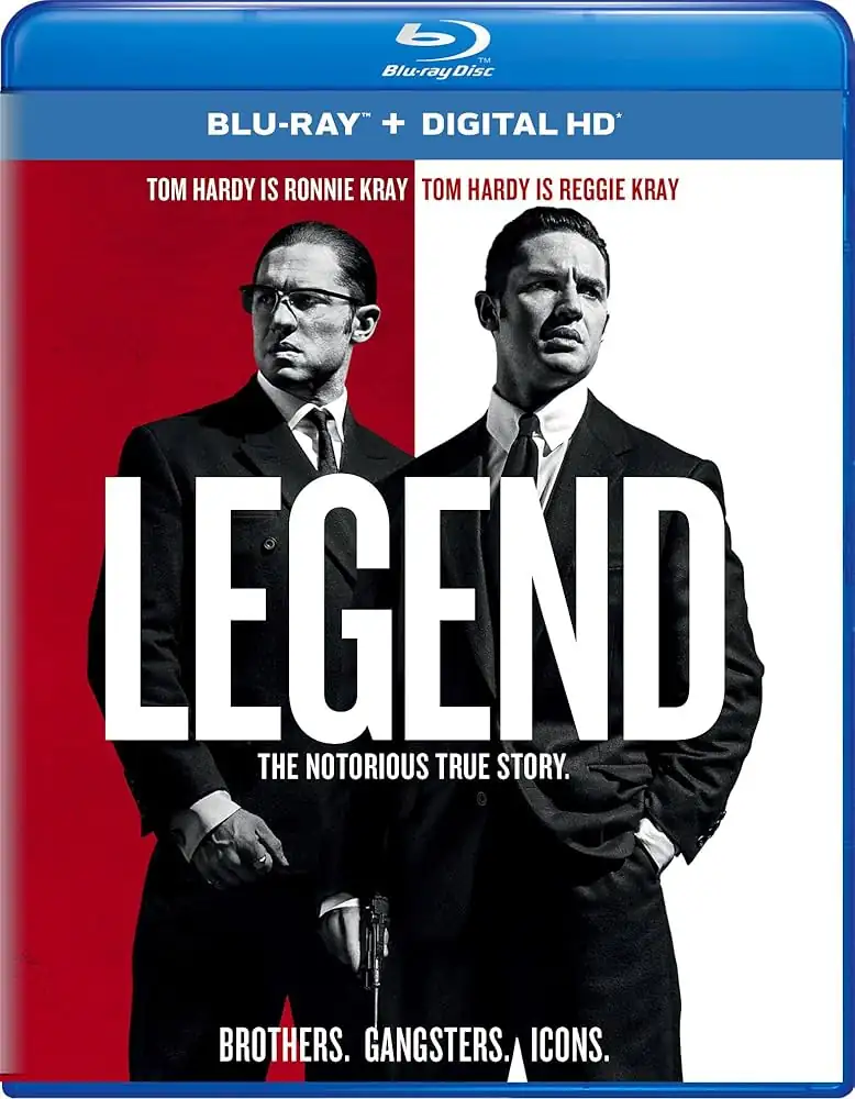 Amazon.com: Legend (2015) [Blu-ray] : Tom Hardy, Emily Browning, David  Thewlis, Christopher Eccleston, Chazz Palminteri, Brian Helgeland, Tim  Bevan, Eric Fellner, Chris Clark, Quentin Curtis, Brian Oliver, Brian  Helgeland: Movies & TV