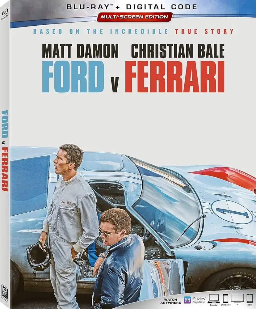 Amazon.com: Ford v Ferrari Blu-ray : Matt Damon, Christian Bale, Jon Bernthal, James Mangold: Movies & TV
