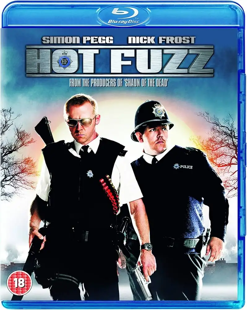 Hot Fuzz [Blu-ray] [2007]: Amazon.co.uk: Simon Pegg, Nick Frost, Timothy  Dalton, Martin Freeman, Bill Nighy, Edgar Wright, Simon Pegg, Nick Frost,  Tim Bevan, Nira Park: DVD & Blu-ray