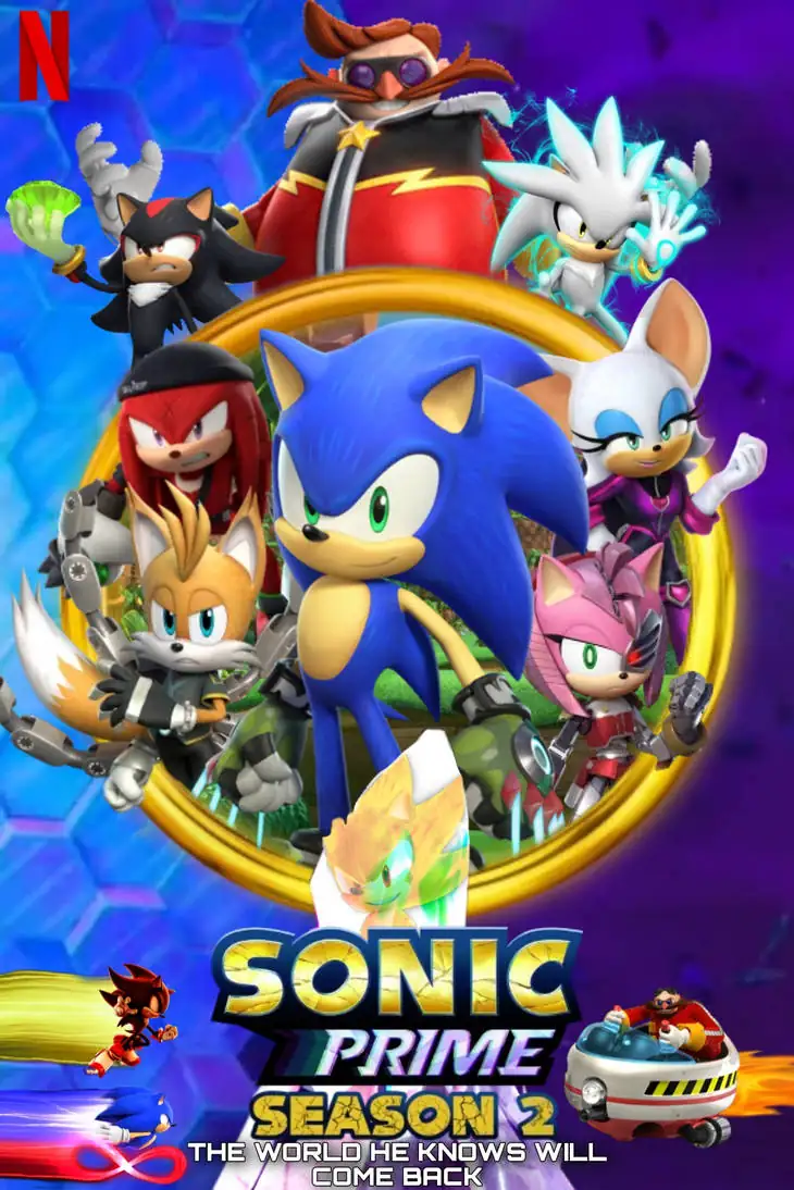 Sonic Prime season 2 poster by Nikisawesom on DeviantArt