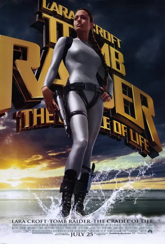 Lara Croft Tomb Raider: The Cradle of Life movie poster | Tomb raider, Tomb  raider movie, Lara croft