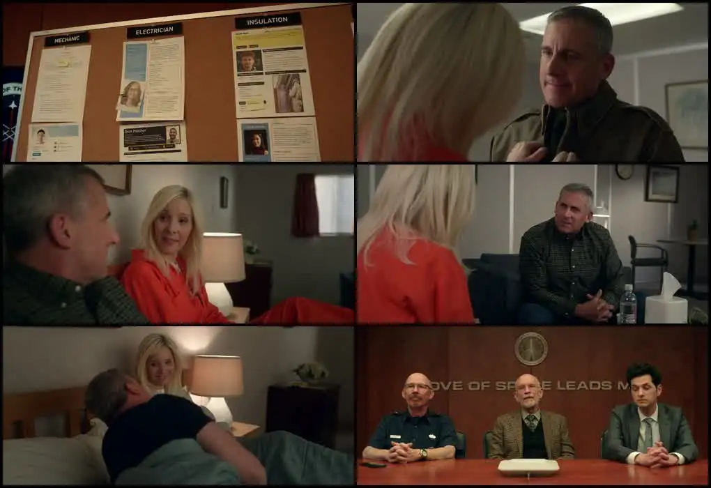 download space force - netflix series (season 1) dual audio {hindi-english} 720p | 1080p web-dl