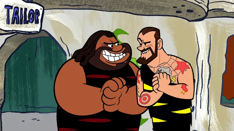 download the flintstones and wwe stone age smackdown (2015) dual audio {hindi-english} bluray 480p [180mb] | 720p [500mb] | 1080p [1.1gb]