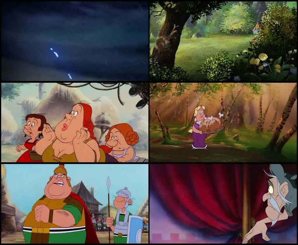 screenshot 638b9a asterix and the big fight 1989