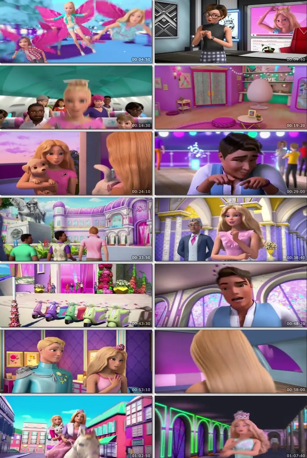 download barbie princess adventure (2020) dual audio {hindi-english} 720p [450mb] hevc hdrip