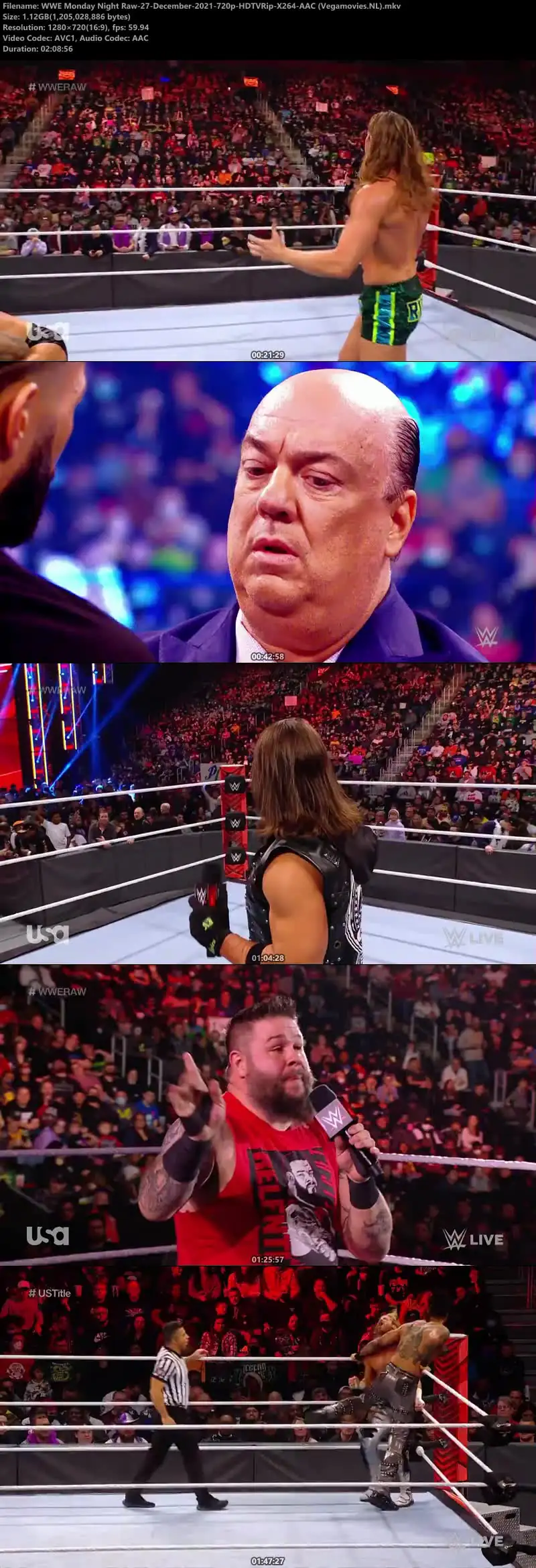 download wwe monday night raw 27th december (2021) english full wwe show 480p [550mb] | 720p [1gb] hdrip