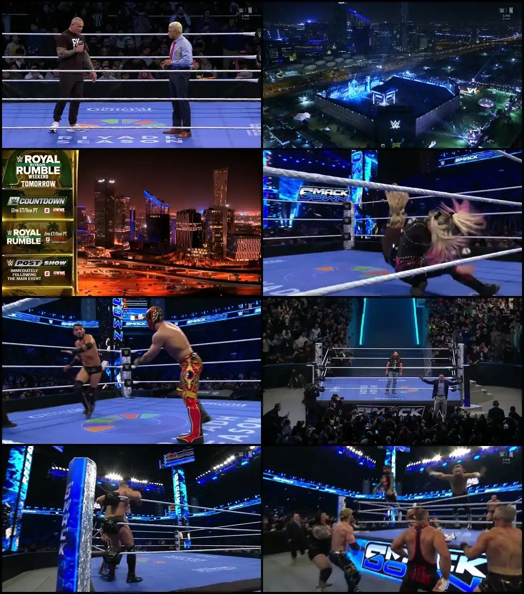 Download WWE Friday Night SmackDown (30th January 2026) English Full WWE Show 480p 720p 1080p WEB DL 1 screenshot a8703e wwe friday night smackdown 30th january 2026