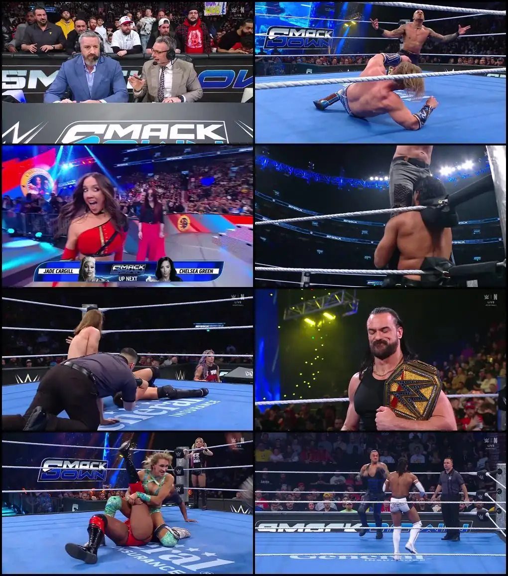 screenshot abed87 wwe friday night smackdown 6th february 2026