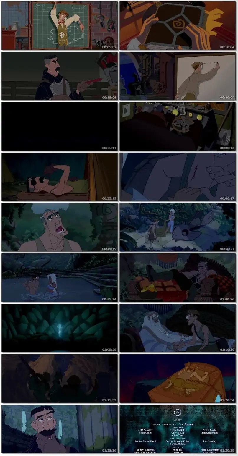 download atlantis: the lost empire (2001) dual audio {hindi-english} 480p [300mb] | 720p [750mb]