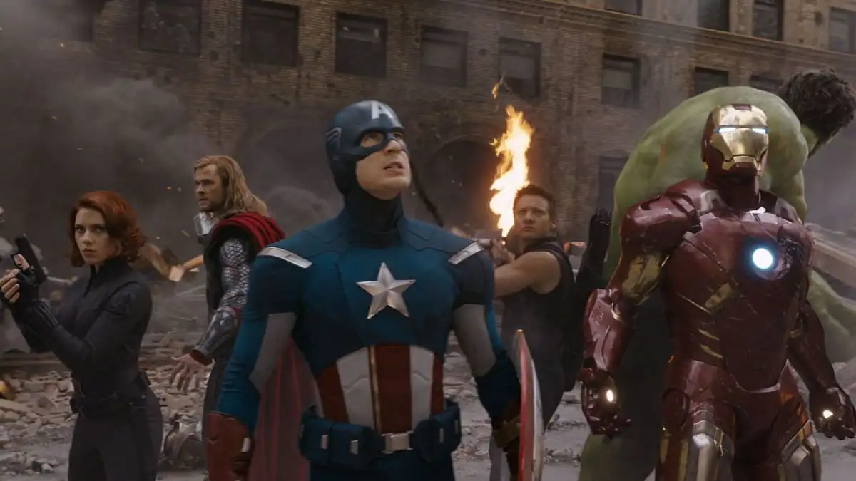 Avengers movie scene 2 
