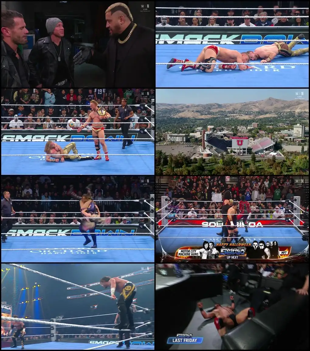 screenshot e70b2b wwe friday night smackdown 31st october 2025