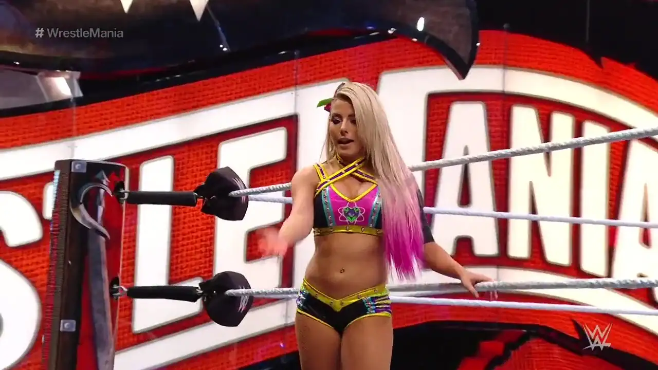 WWE Wrestlemania 36 March 2020 scenes